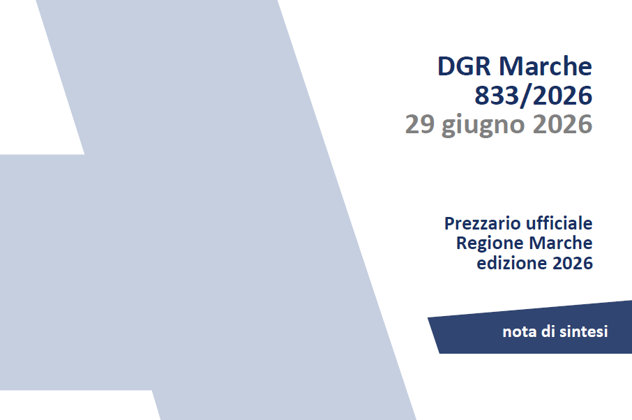 Prezzario regionale dei lavori pubblici 2026: approvato l’aggiornamento